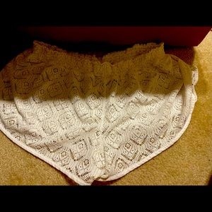 White Swimwear Shorts